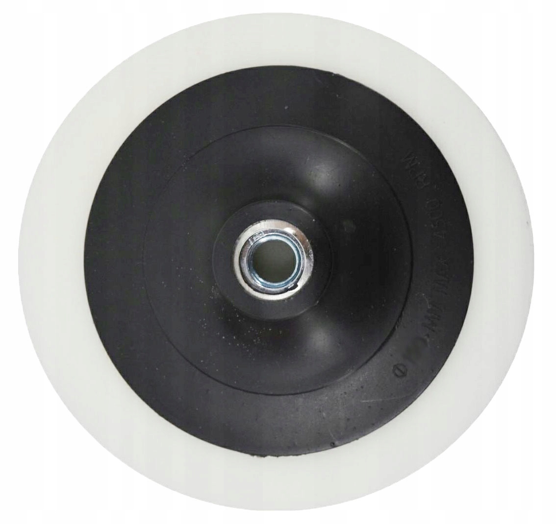Gąbka Polerska Dysk 125 mm M14 Biała Średnio-twarda Falon-tech FT1250409