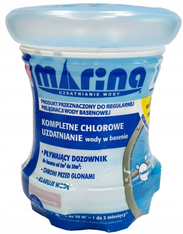 Chlor tabletki Marina Pływający dozownik 0,75 kg