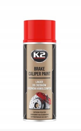 K2 Brake Caliper Lakier Do Zacisków Czerwony