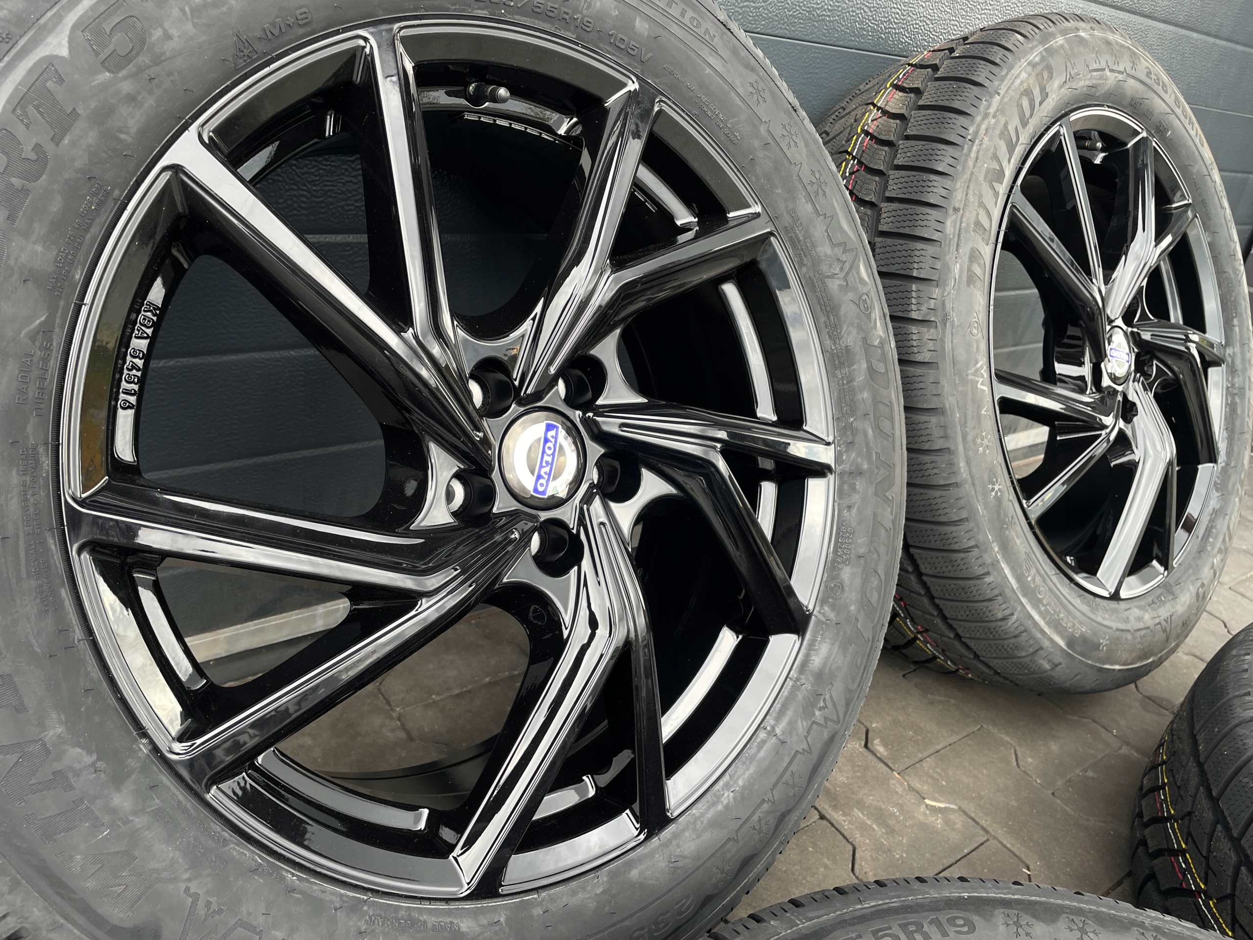 235/55R19 7分目 MAK PCD 108mm XC60 XC90 (3