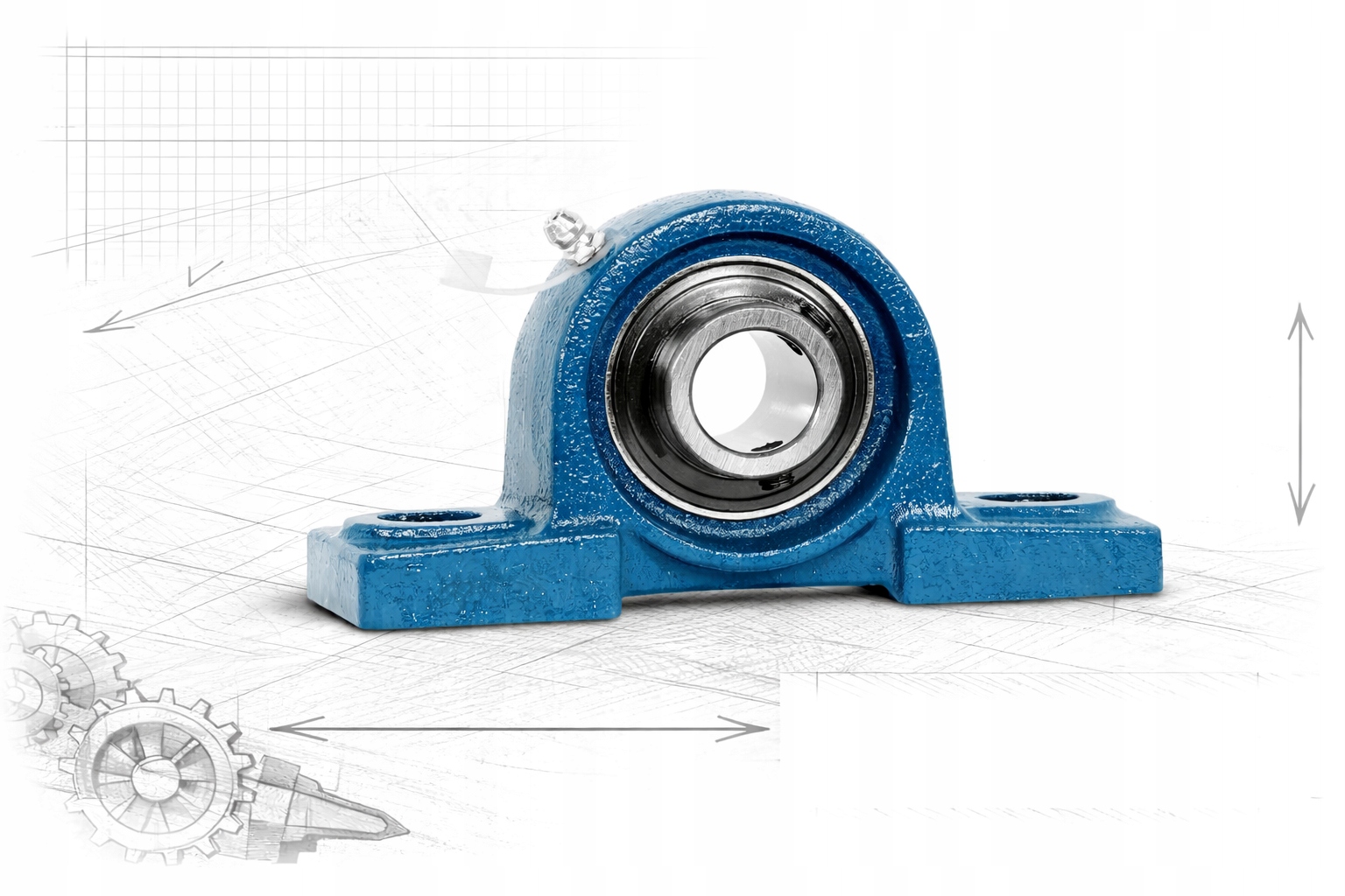 Ložisková jednotka Ucp 212 – 60 mm