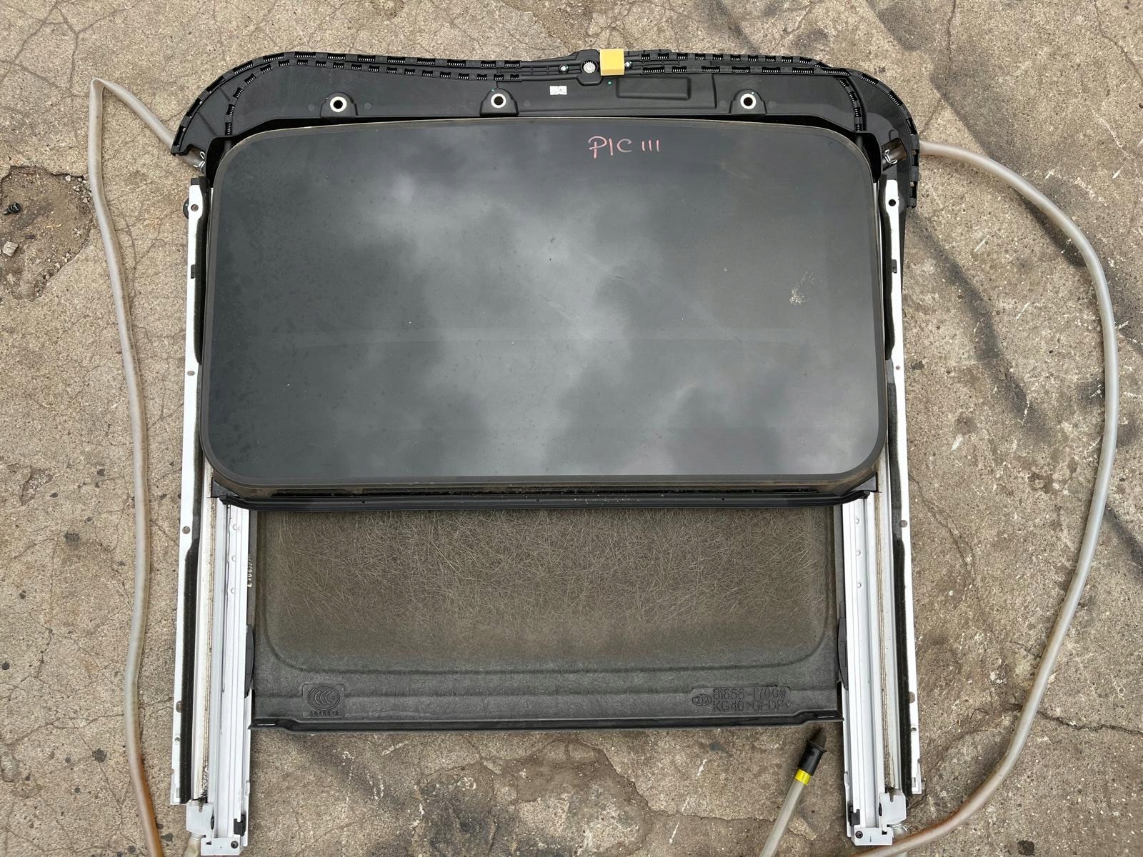 KIA PICANTO III Schiebedach KOMPLET 816661Y000 2017