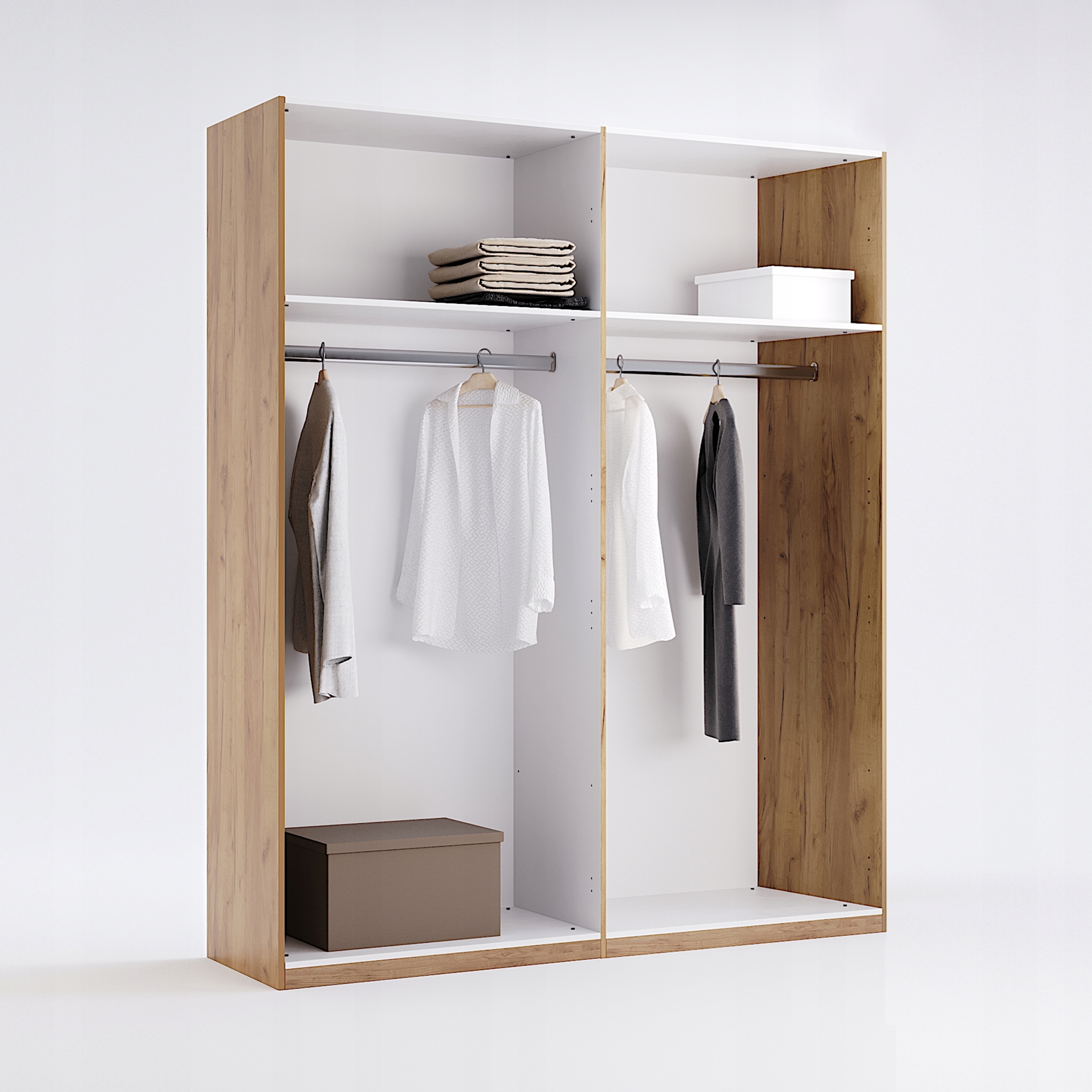 SZAFA UCHYLNA z LUSTREM Biały POŁYSK 213x180cm Kod producenta as