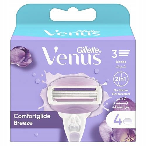 Gillette Náhradní Hlavice Venus Breeze – Varianta: 4 Ks Pro Ženy