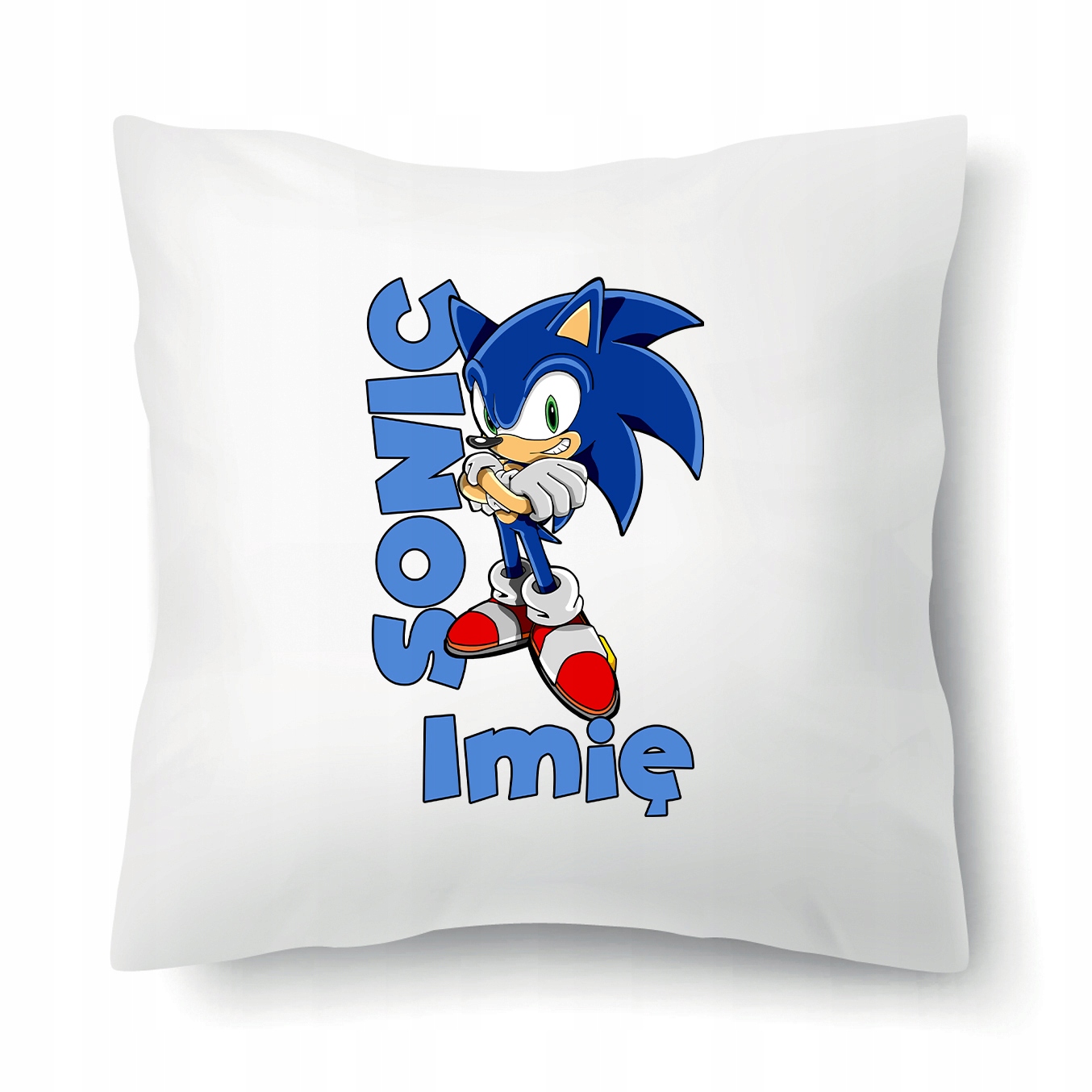 

Poduszka 40x40 Twoje Imię Sonic Wiele Wzorów