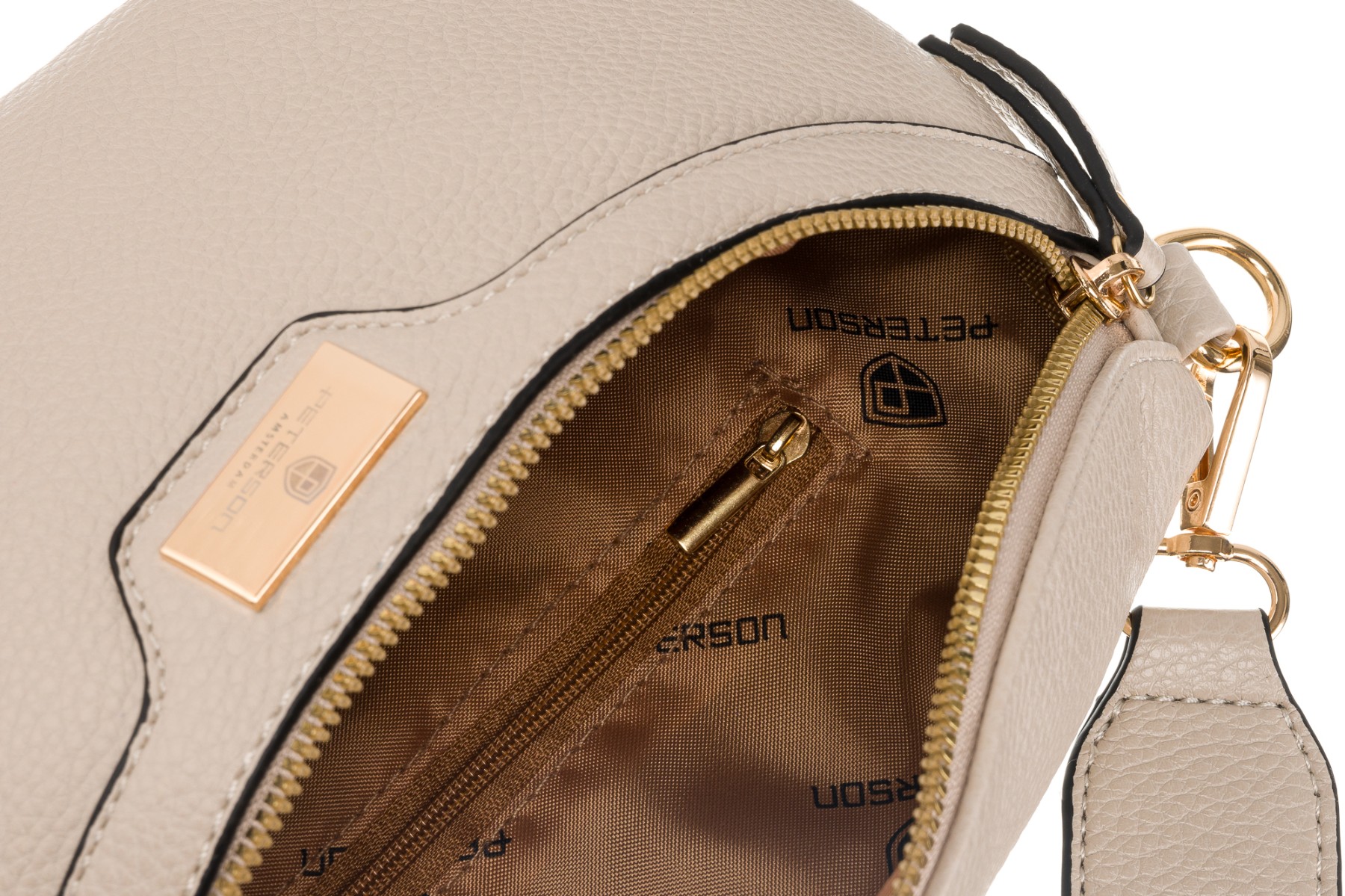 PETERSON nerka damska saszetka pojemna crossbody Wzór dominujący bez wzoru