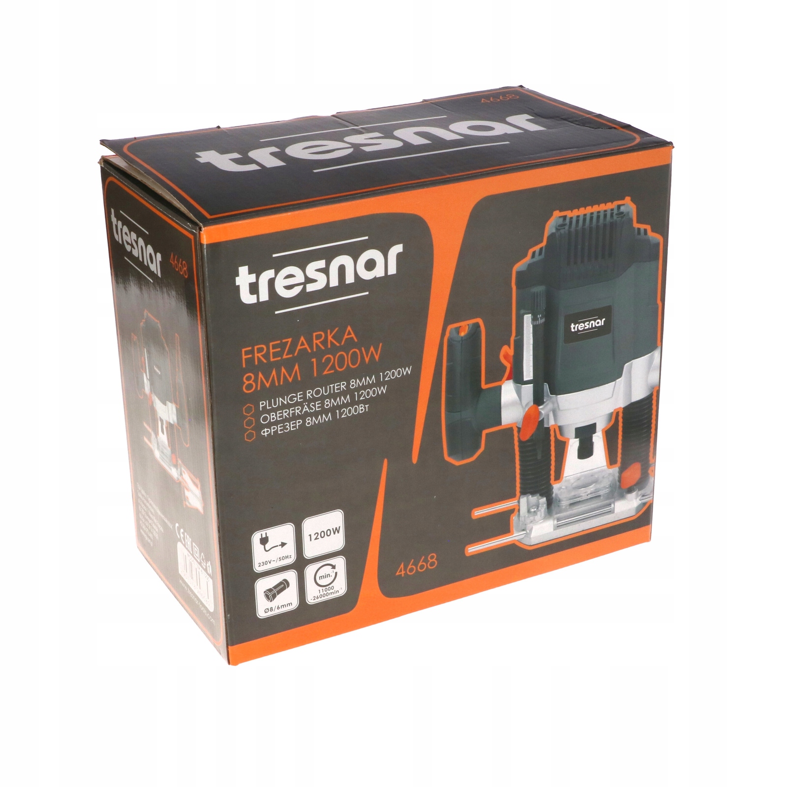 TRESNAR Frezarka 8mm 1200W Marka Tresnar