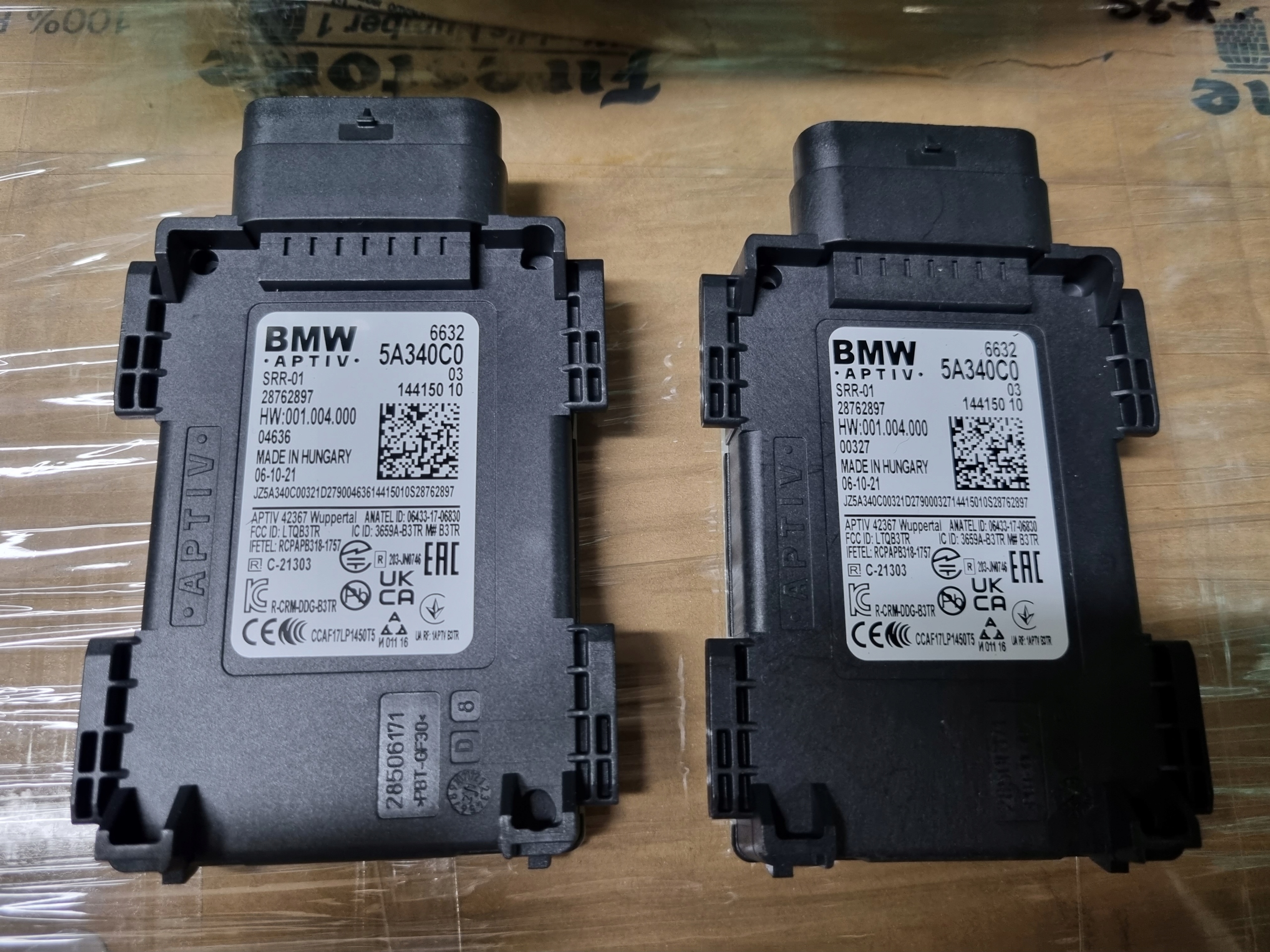 Радар помощник BMW G11 G30 G01 F90 5A340C0 новый