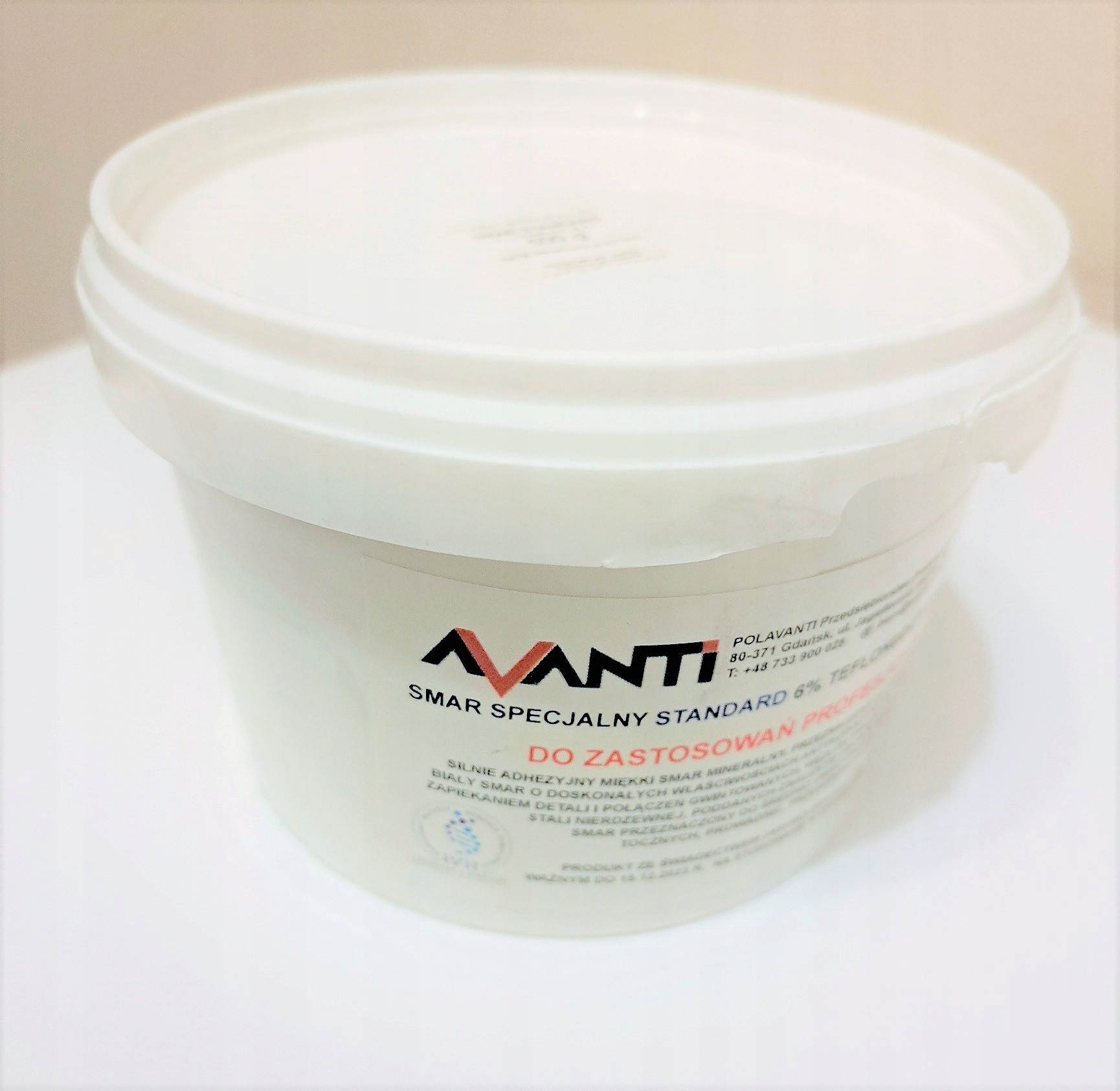 Smar Teflonowy 6% Specjalny Standard Inox 250ml (inna Pojemność)