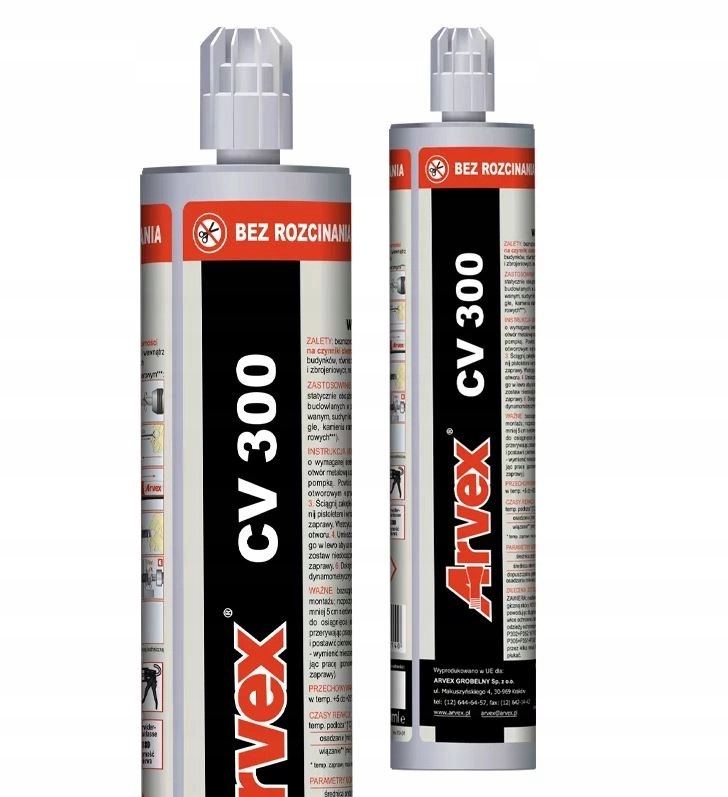 KOTWA CHEMICZNA CV300 WINYLOESTROWA BEZ STYRENU