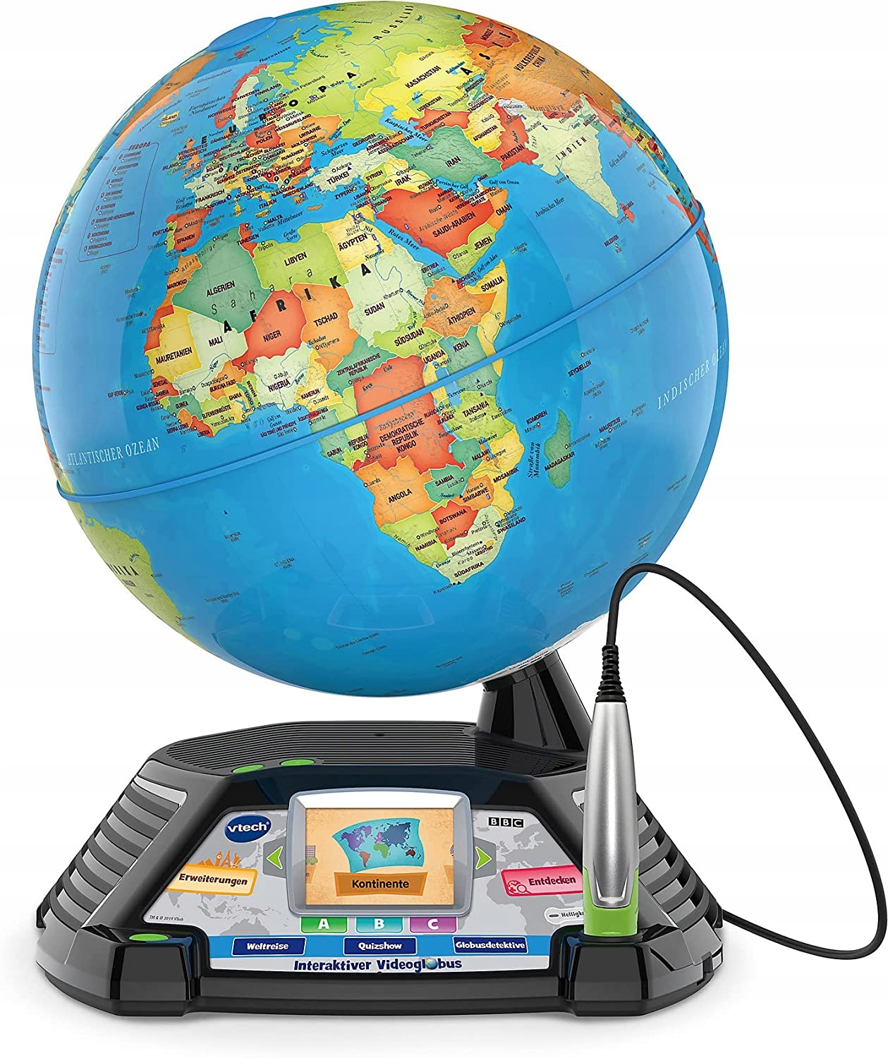 GLOBUS INTERAKTYWNY Vtech DLA DZIECI JEZ.NIEMIECKI 24CM