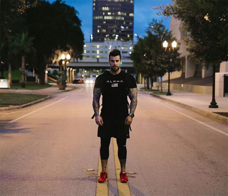 T-shirt ALPHA U.S. KOSZULKA MĘSKA SIŁOWNIA GYM XXL Marka inna