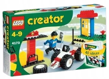 nový Lego 4173 creator basic Max's Pitstop Maxa Misb 2001