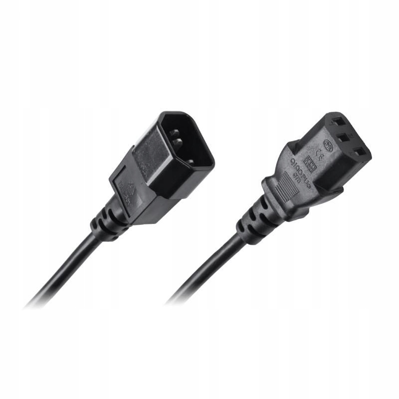 

Kabel do Ups Monitora Zasilacza Iec C13 C14 1,5m