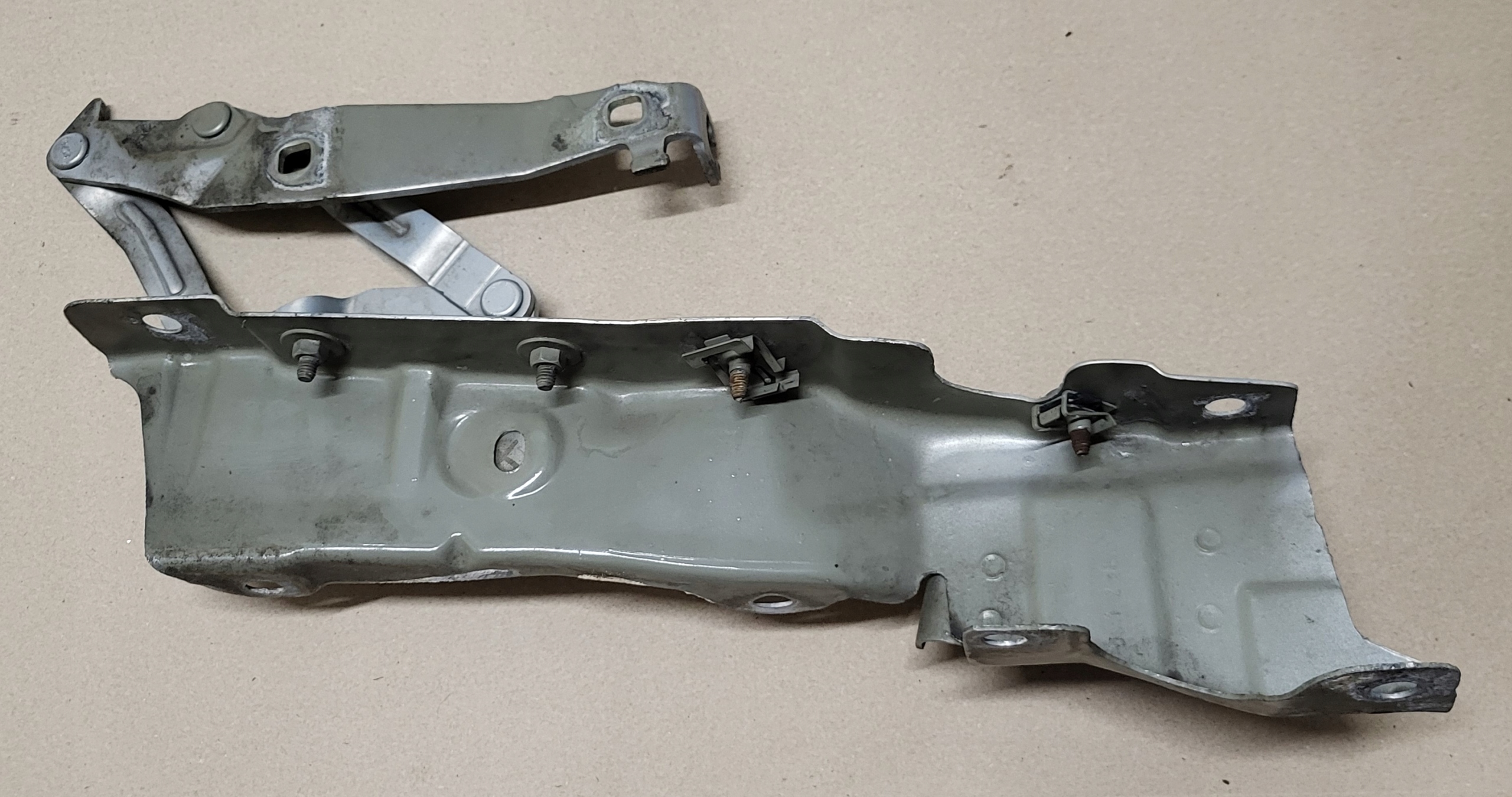 hinge bonnets right console holder RENAULT SCENIC II 2 original SREBRNY