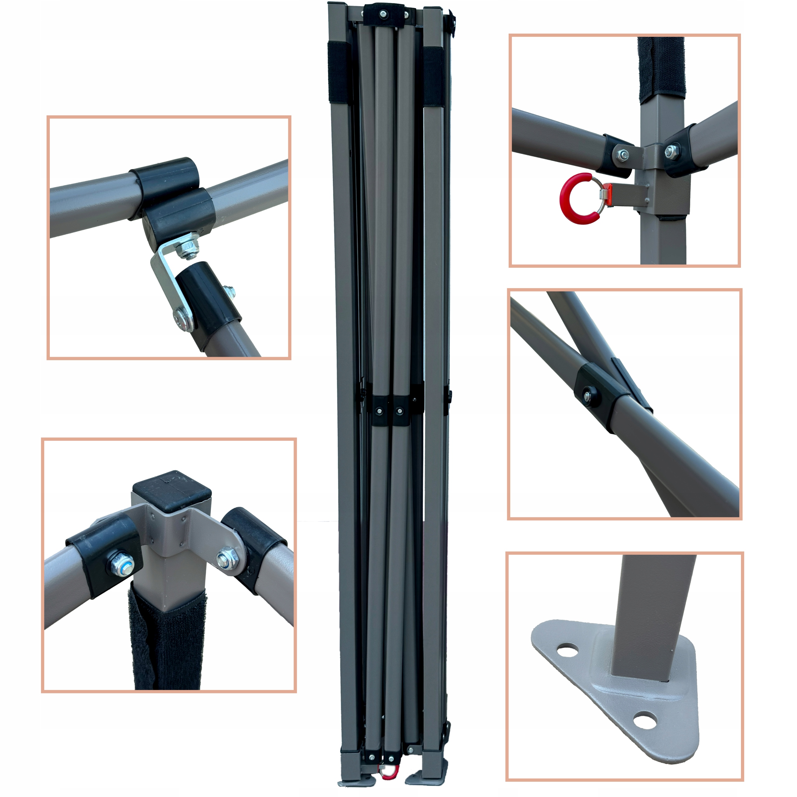 Namiot handlowy 3x4,5 ekspresowy NADRUK WSZĘDZIE Sezon letni