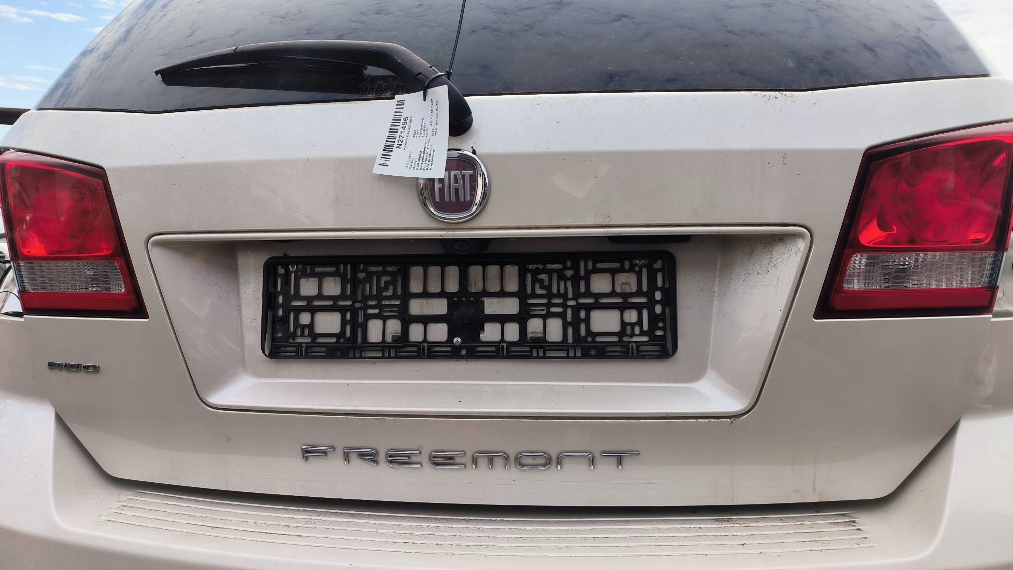 trunk door boot PWH FIAT FREEMONT