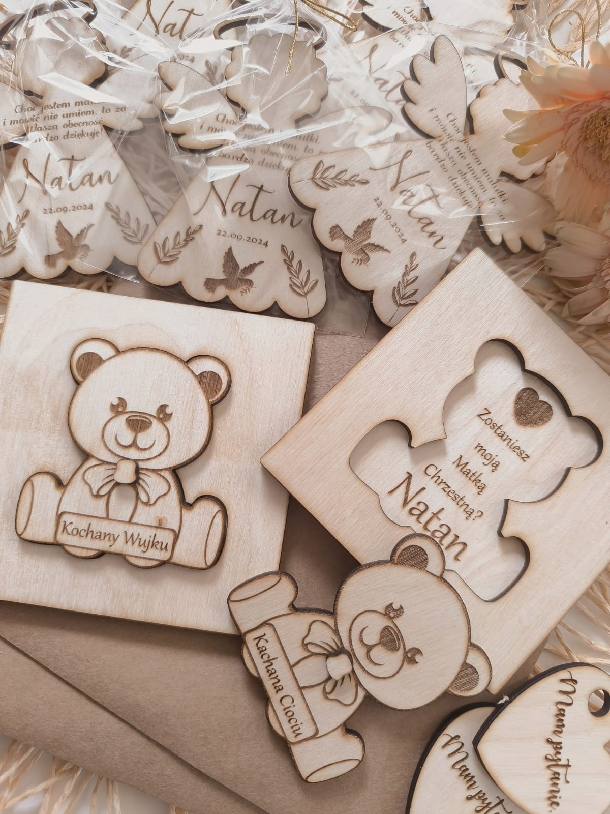 ZOSTANIESZ MOJĄ MATKĄ CHRZESTNĄ /OJCEM CHRZESTNYM PROŚBA PYTANIE - KARTKA Rodzaj karta