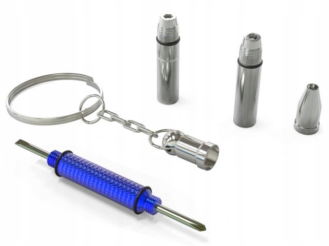 WKRĘTAK ŚRUBOKRĘT DO OKULARÓW B&S Breloczek 5 Funkcji Rodzaj unisex