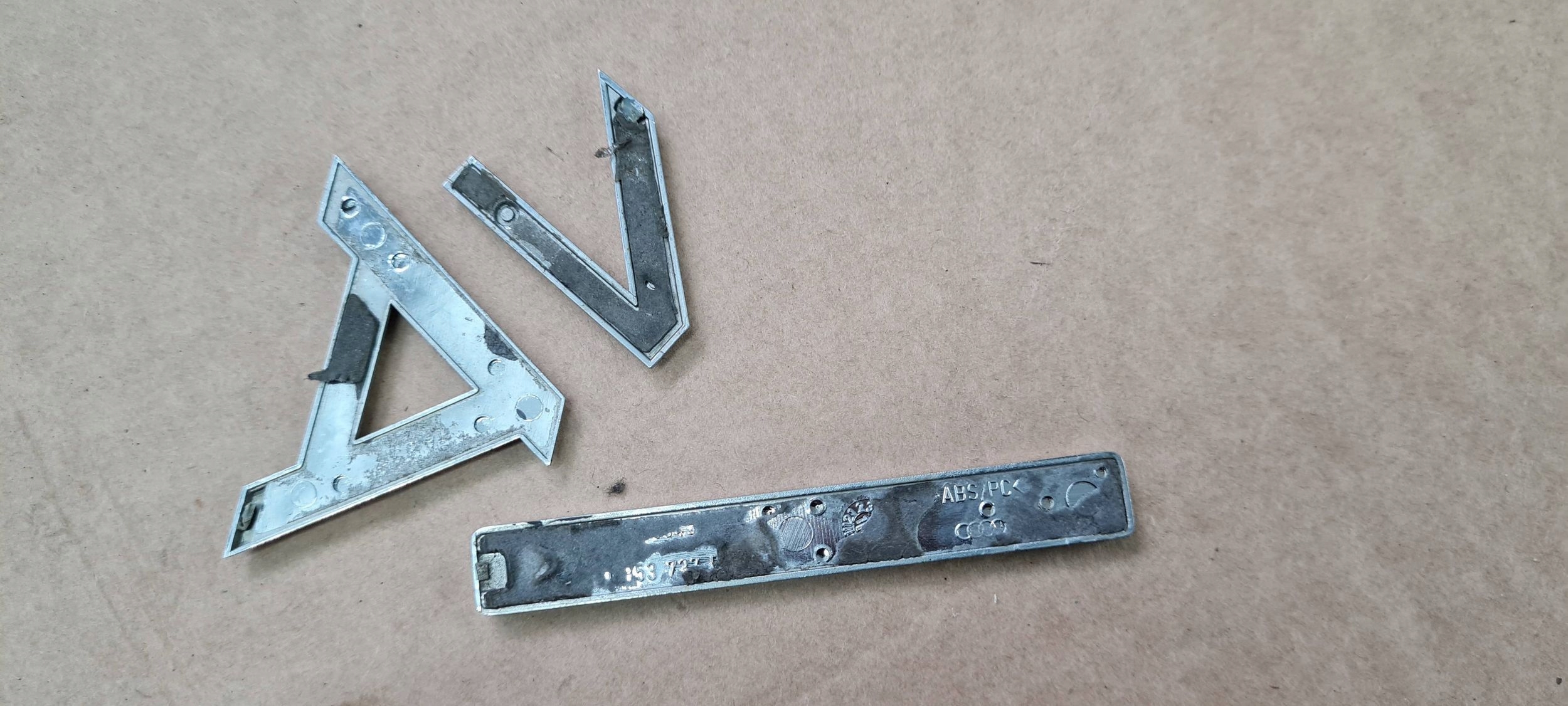 A7 4G EMBLEMAT logo NAPIS bonnet boot rear part A7 QUATTRO
