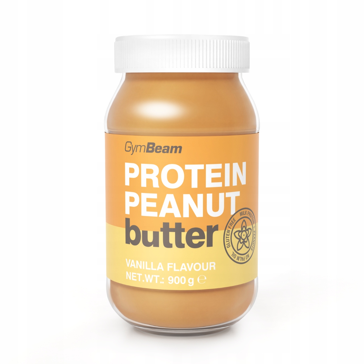 Vanilkový krém GymBeam Smooth 900 g