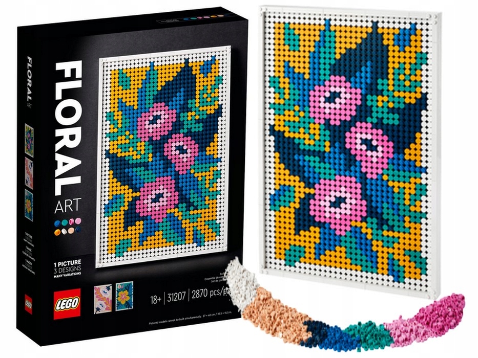 LEGO ART 31207 SZTUKA KWIATOWA