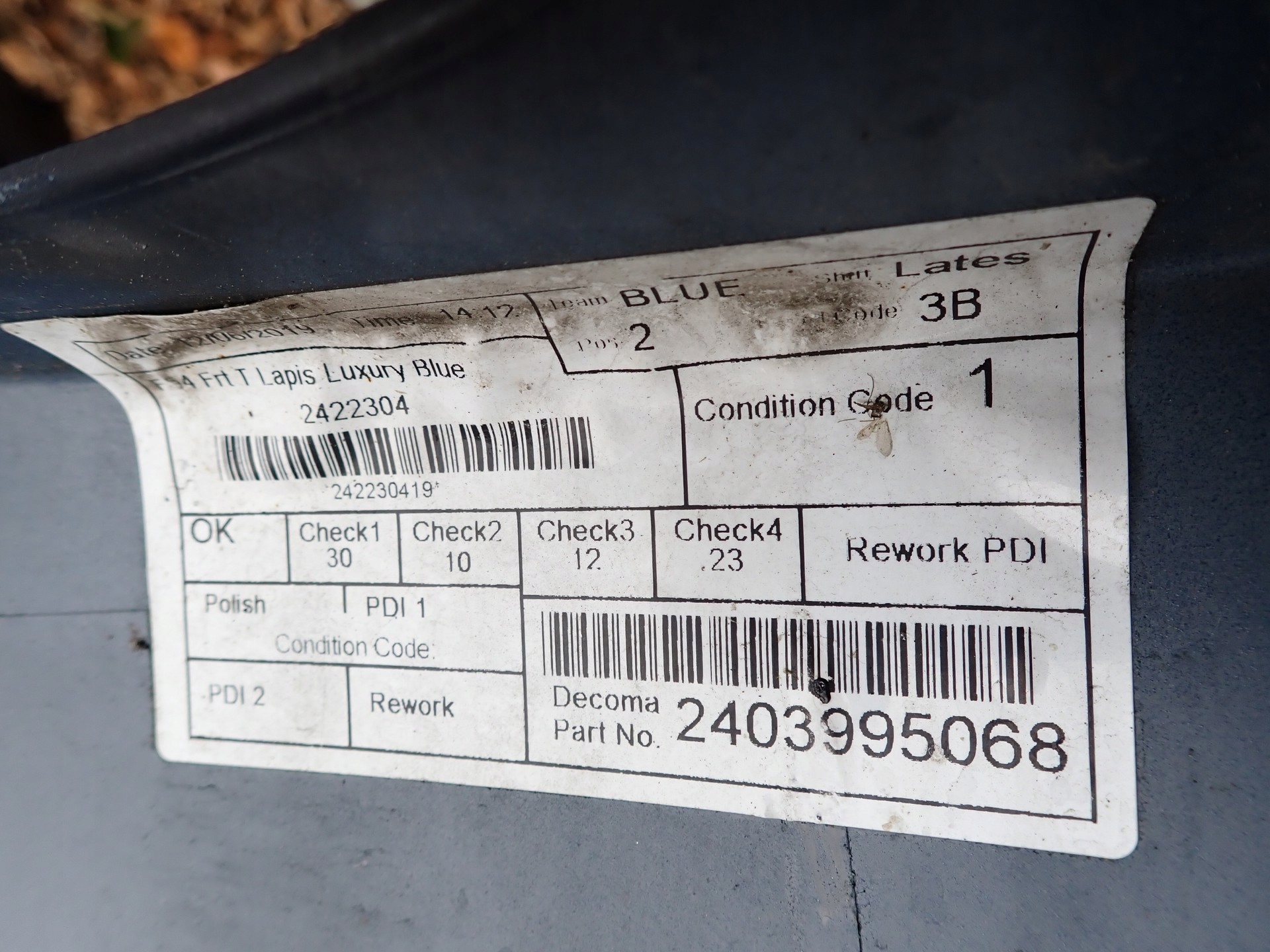 bumper front front MINI CLUBMAN F54 2014-2019R 7370791