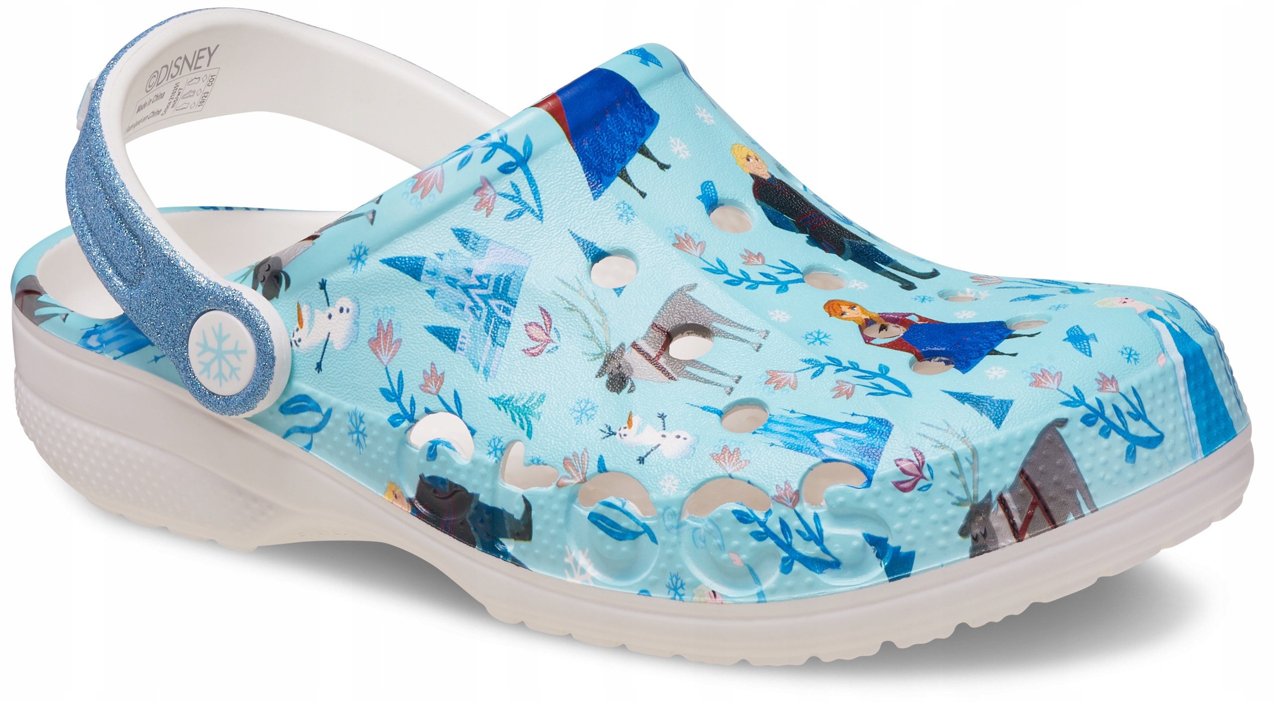 Pánské boty Chodaki Nazouváky Crocs Baya Frozen Ledové království Clog 46-47