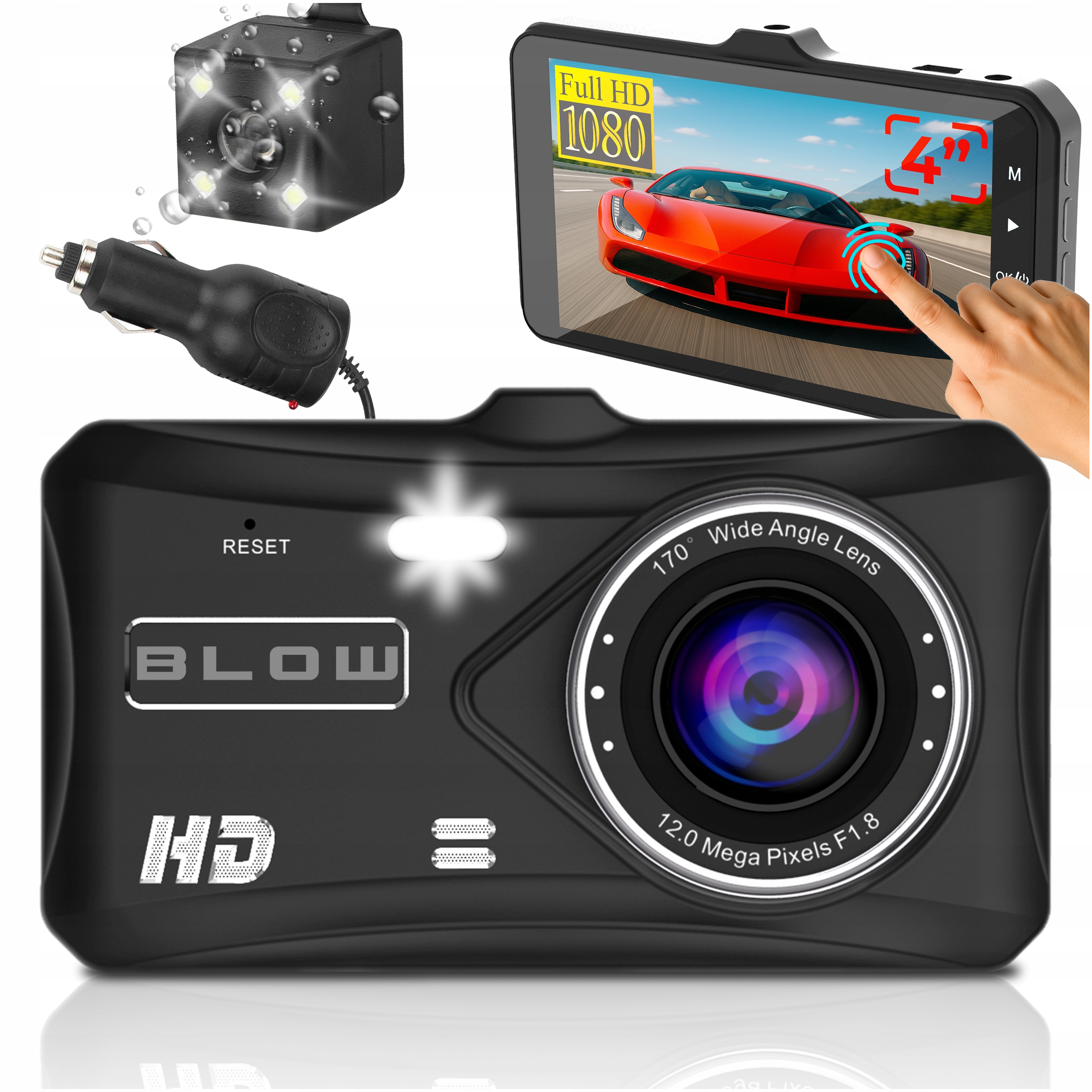 Wideorejestrator Blow F800 DUAL