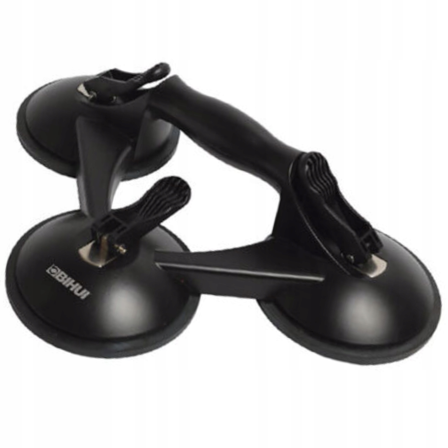 BIHUI PRZYSSAWKA POTRÓJNA Z METALOWĄ PODSTAWĄ DO 110KG 125mm