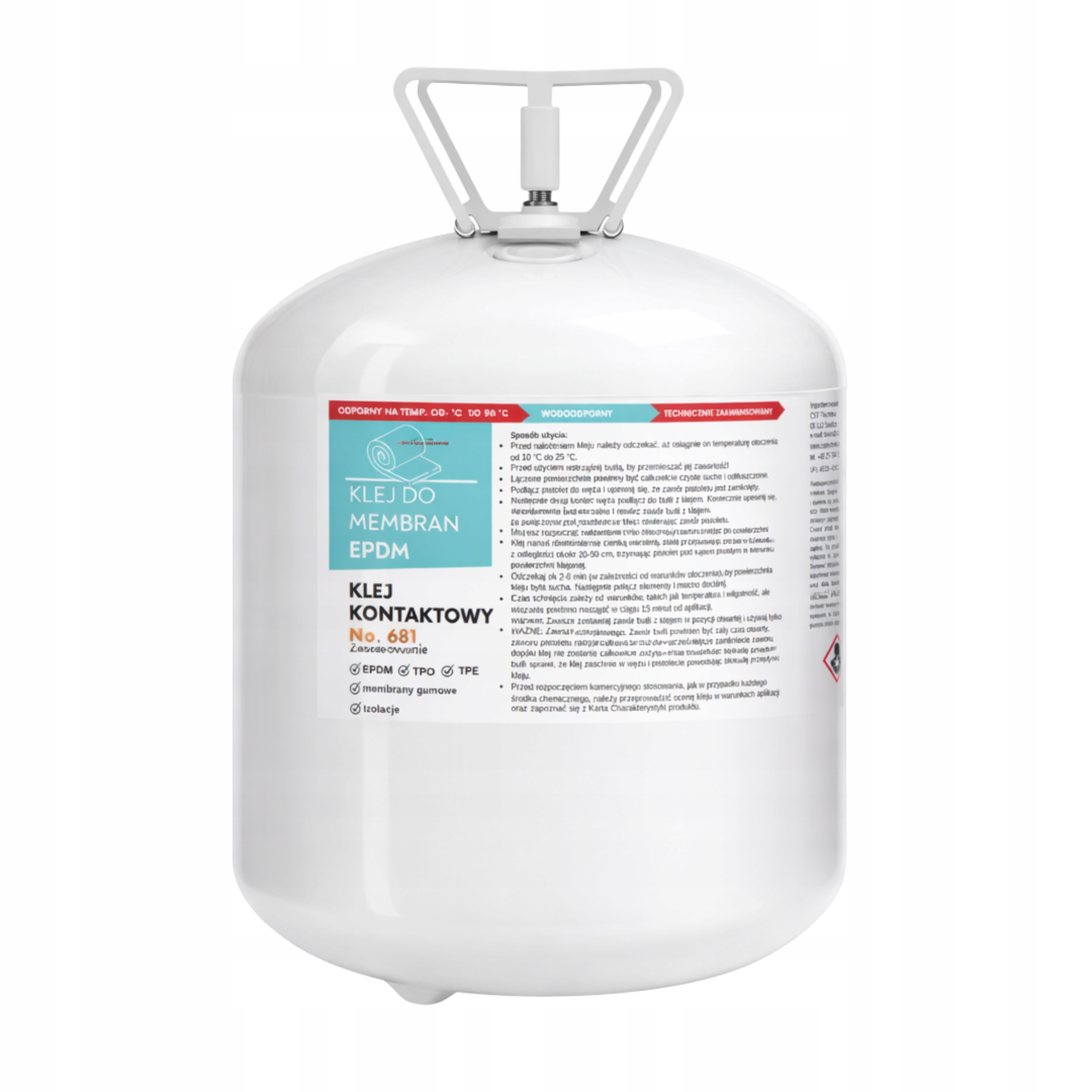 Lepidlo na Epdm membránu izolační fólie na střechy ve spreji je bezpečné v lahvi