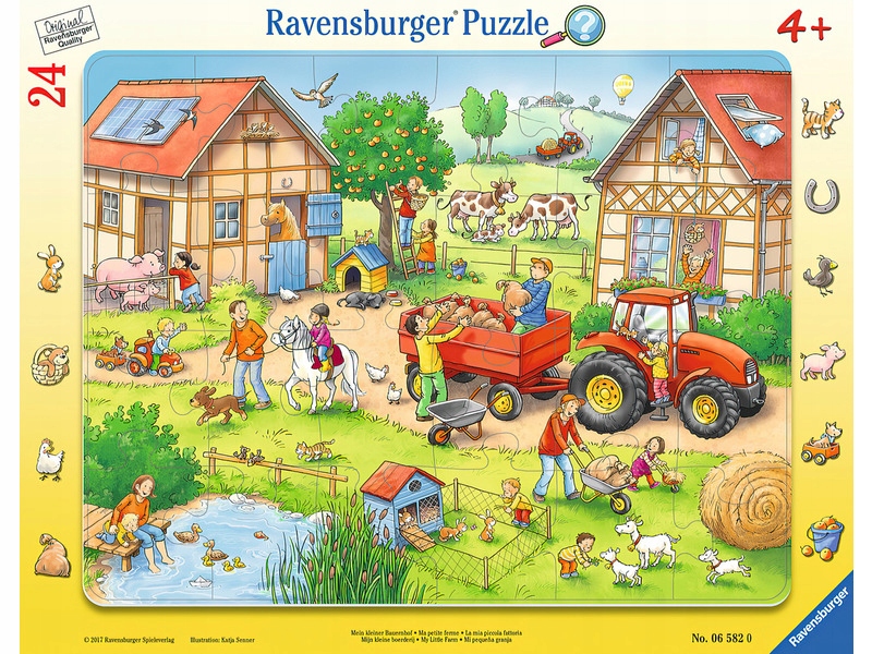 

Puzzle Ravensburger Moja mała farma (24 elementy)