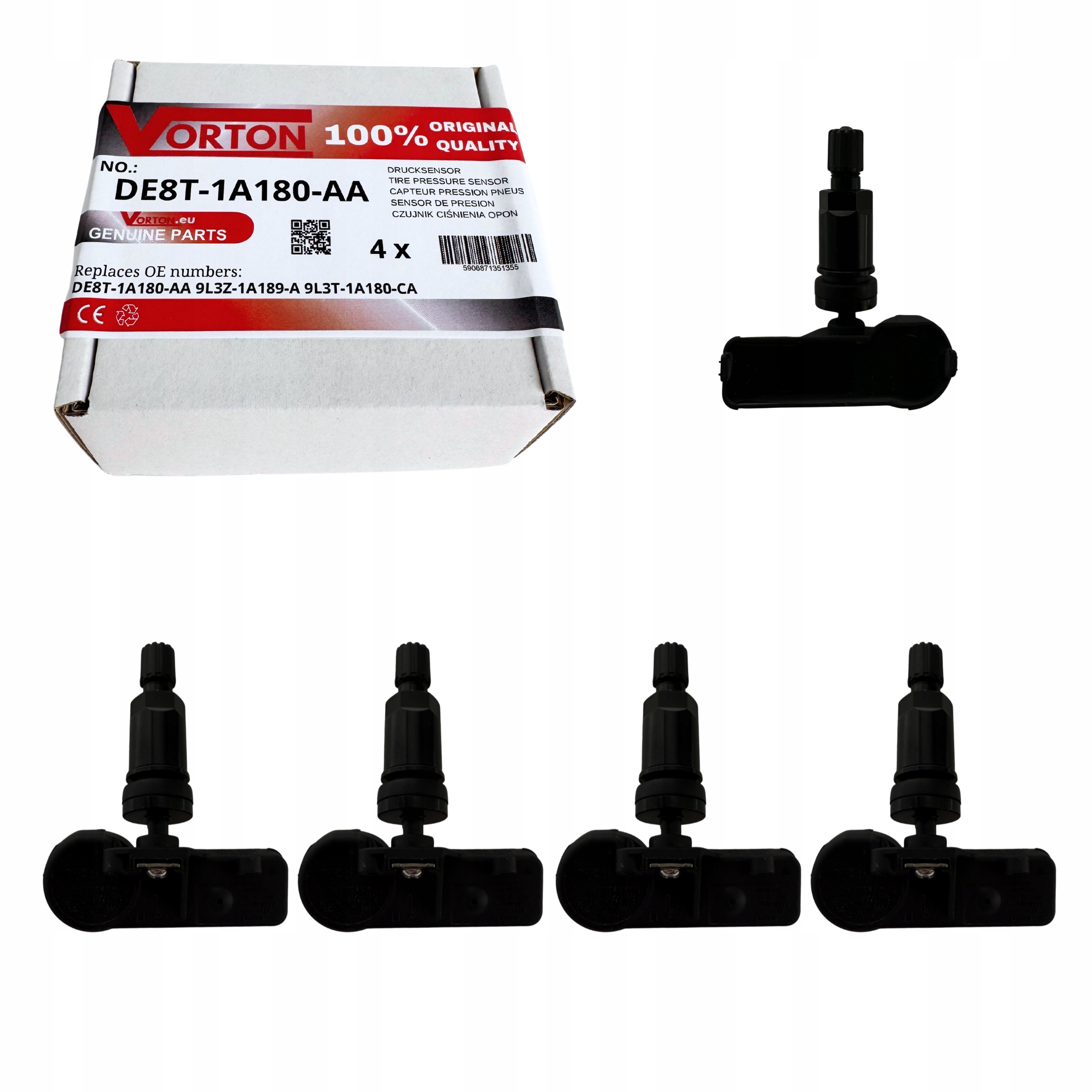 Senzory Tlaku Pneumatík Tpms Ford Usa Mustang V Edge Expedition Escape