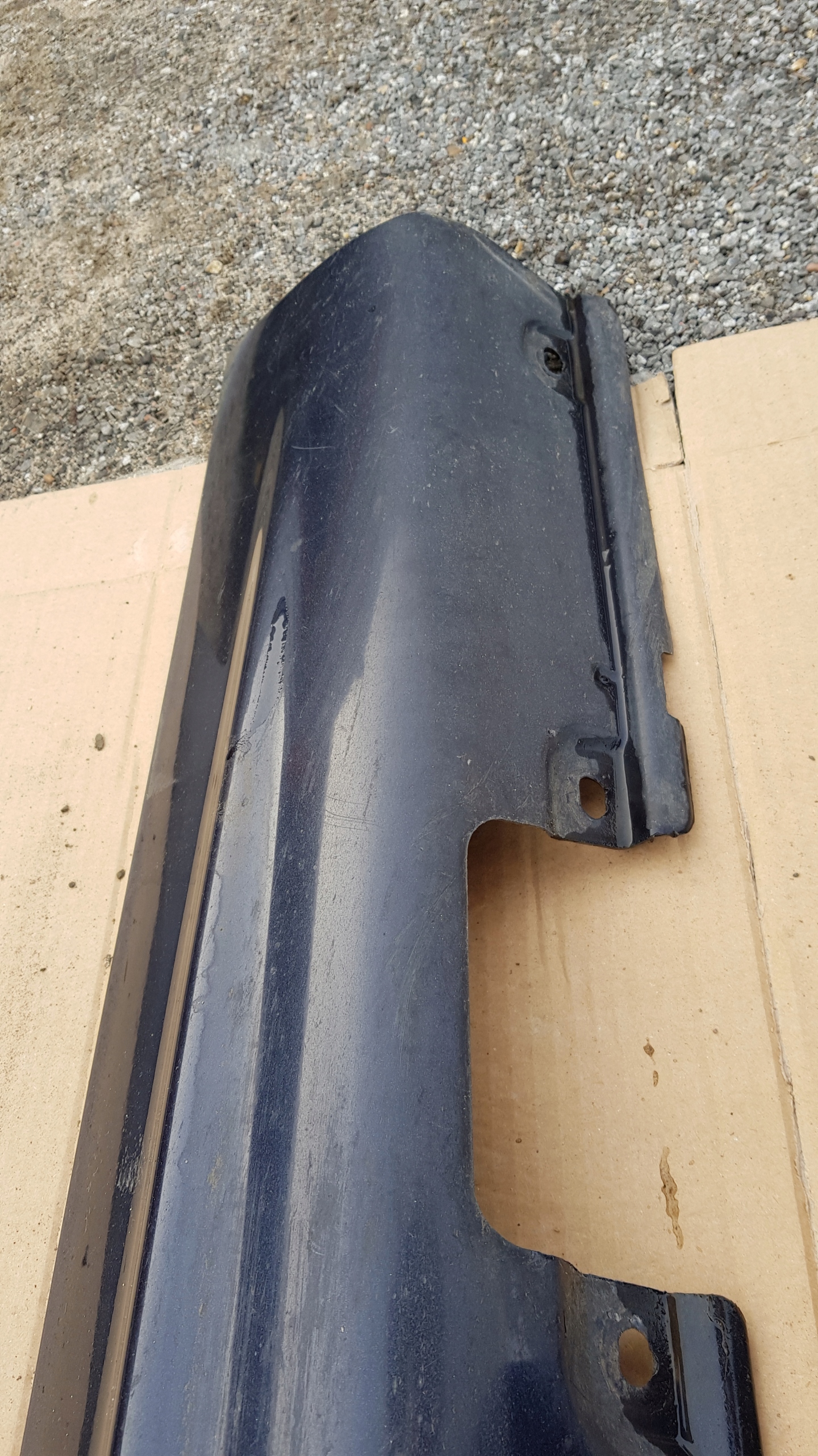 BMW E46 KOMBI lišta prahová levá pravá ORIENTBLAU