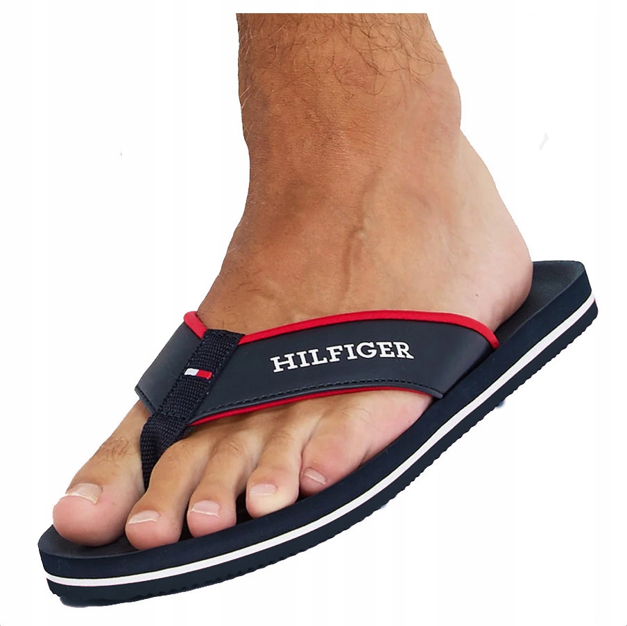 Tommy Hilfiger pánské žabky Originál nazouváky boty na léto pláže bazén