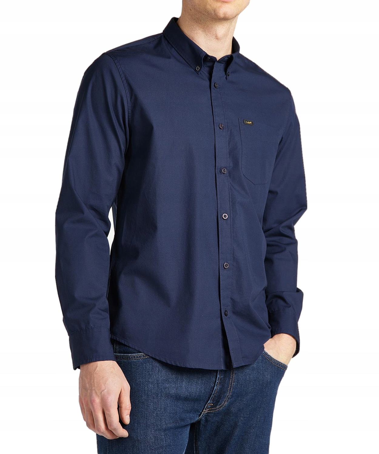 

Lee Button Down L880JK35 Navy M