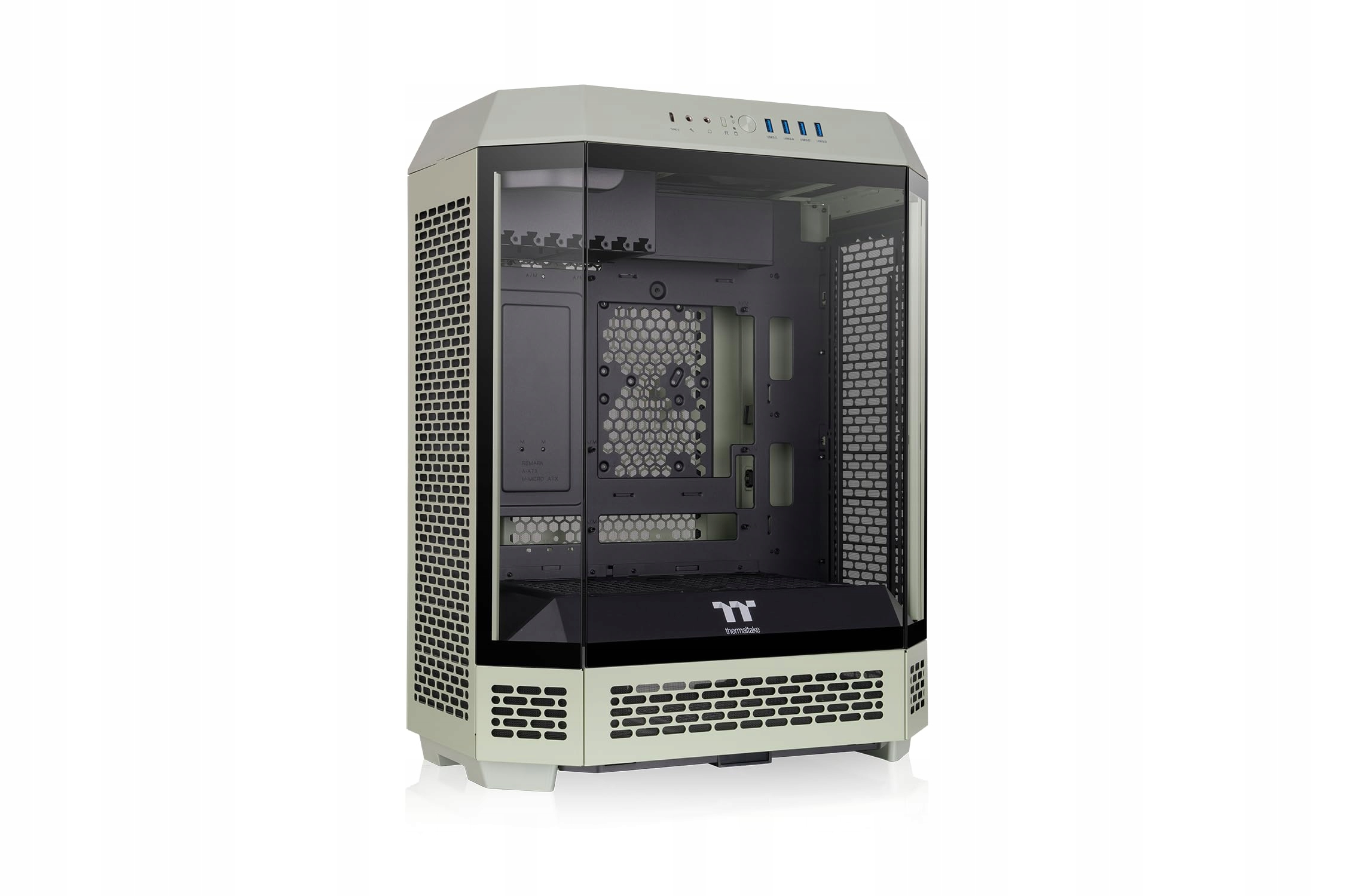 Obudowa Thermaltake The Tower 600 Midi Tower zielony