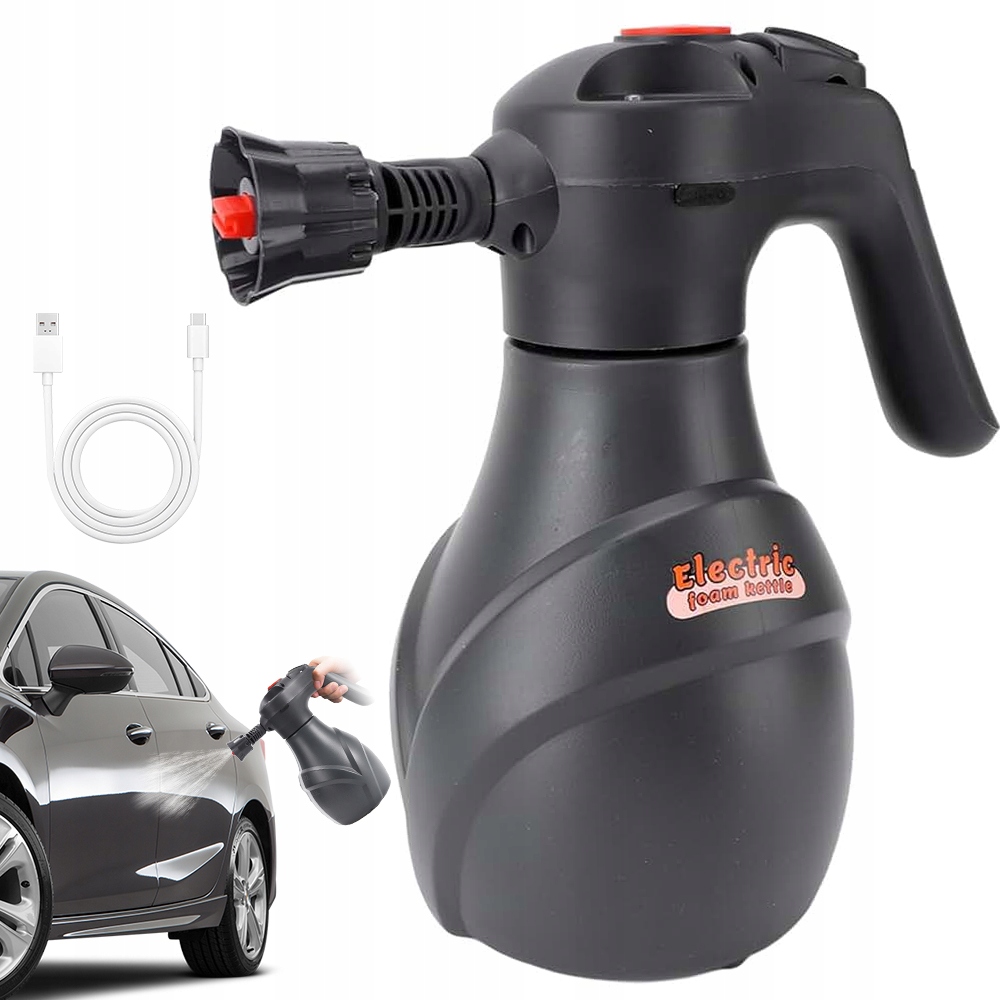 Elektrický Postřikovač 2 L Na Pěnu, Efektivní Čištění, Rychlé Nabíjení