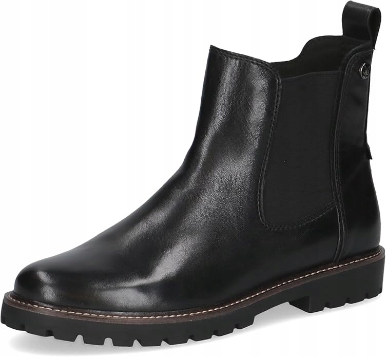 Caprice Černé Kotníkové Boty S Podrážkou 40 6CA