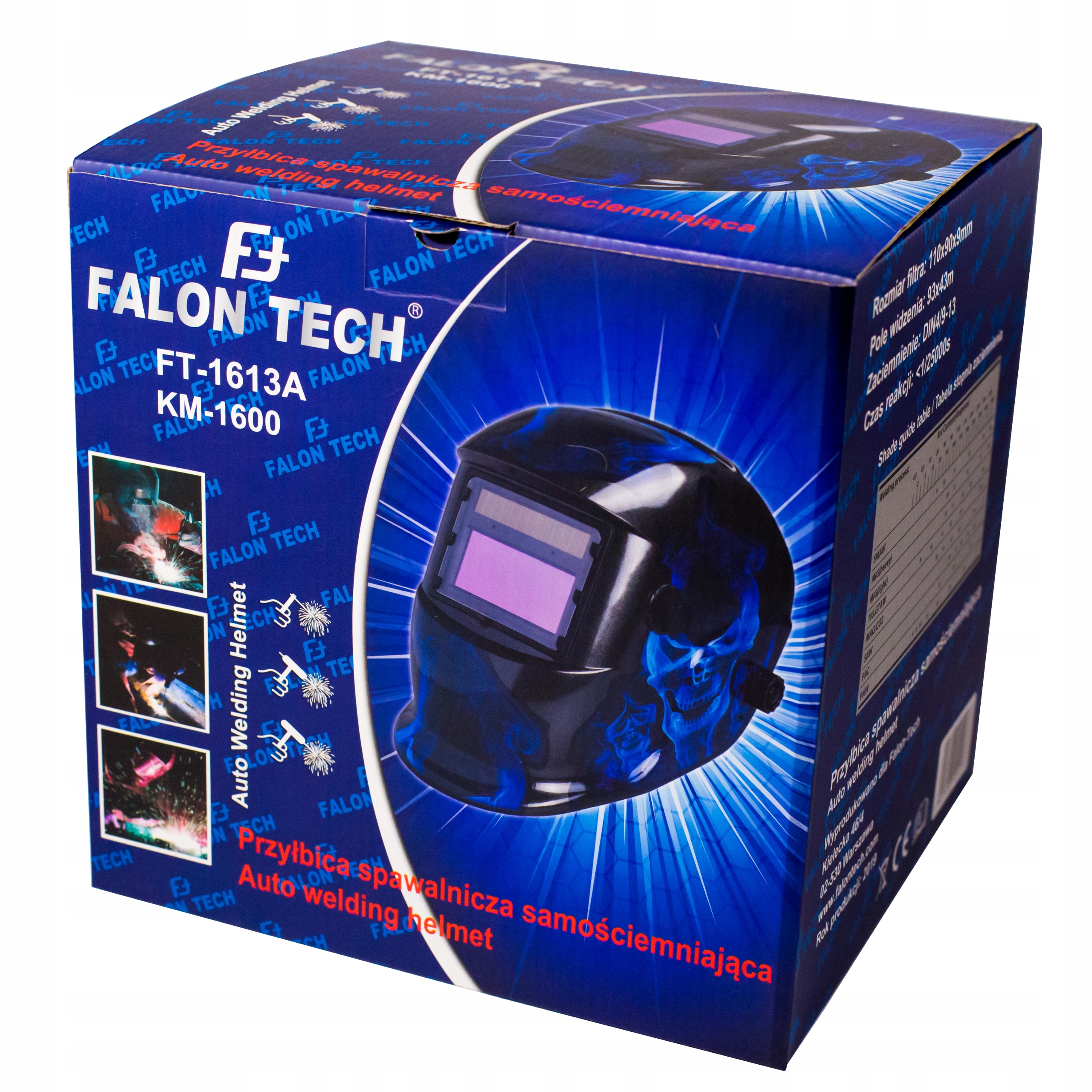 MASKA SPAWALNICZA PRZYŁBICA SAMOŚCIEMNIAJĄCA 1613A Kod producenta FT-1623A