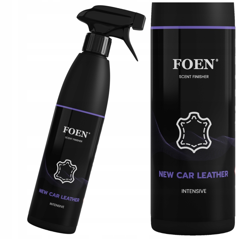 Foen New Car Leather 450ml Perfumy do wnętrz Zapach samochodowy