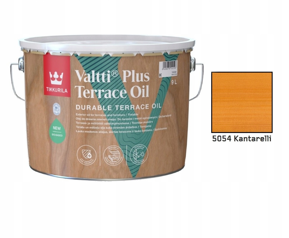 TIKKURILA VALTTI PLUS WOOD OIL AKVA olej 2,7L 5054