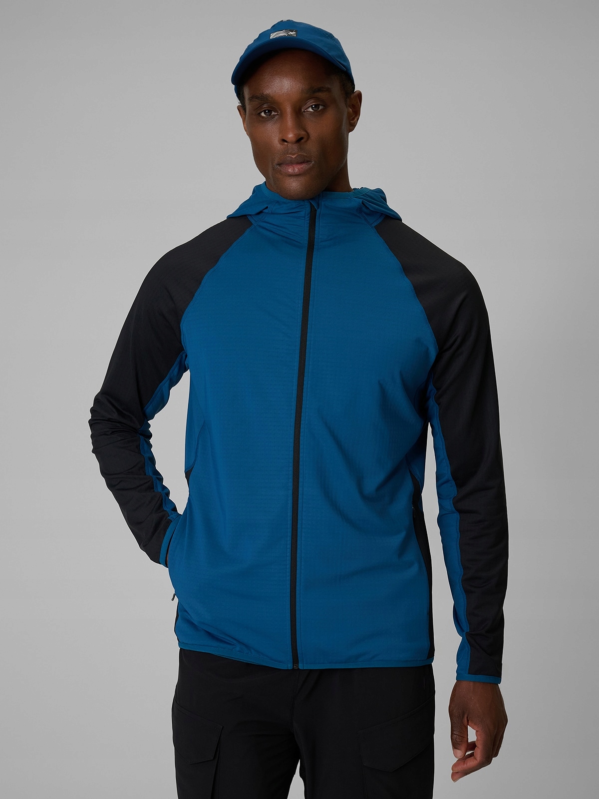 4F Mikina Tyrkysová S Odrazkami, Velikost L