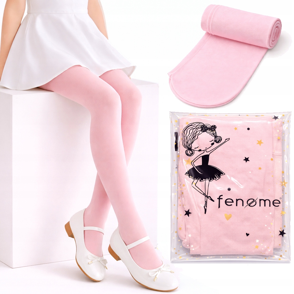 Fenome детские колготки розовый полиамид