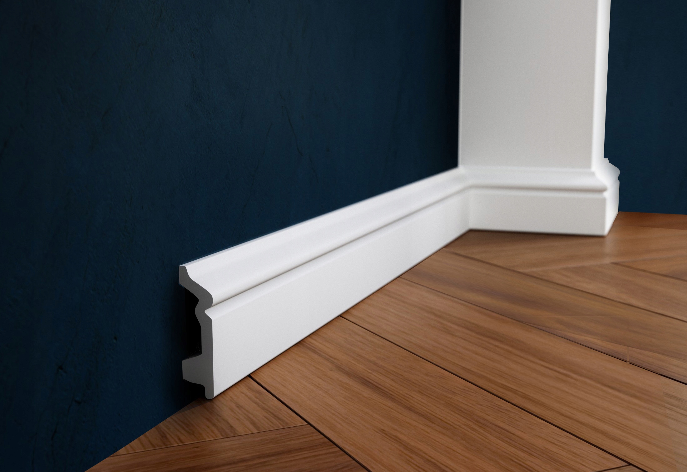 LISTWA biała PRZYPODŁOGOWA PRO-107 Creativa. Cokół Kod producenta PRO-107