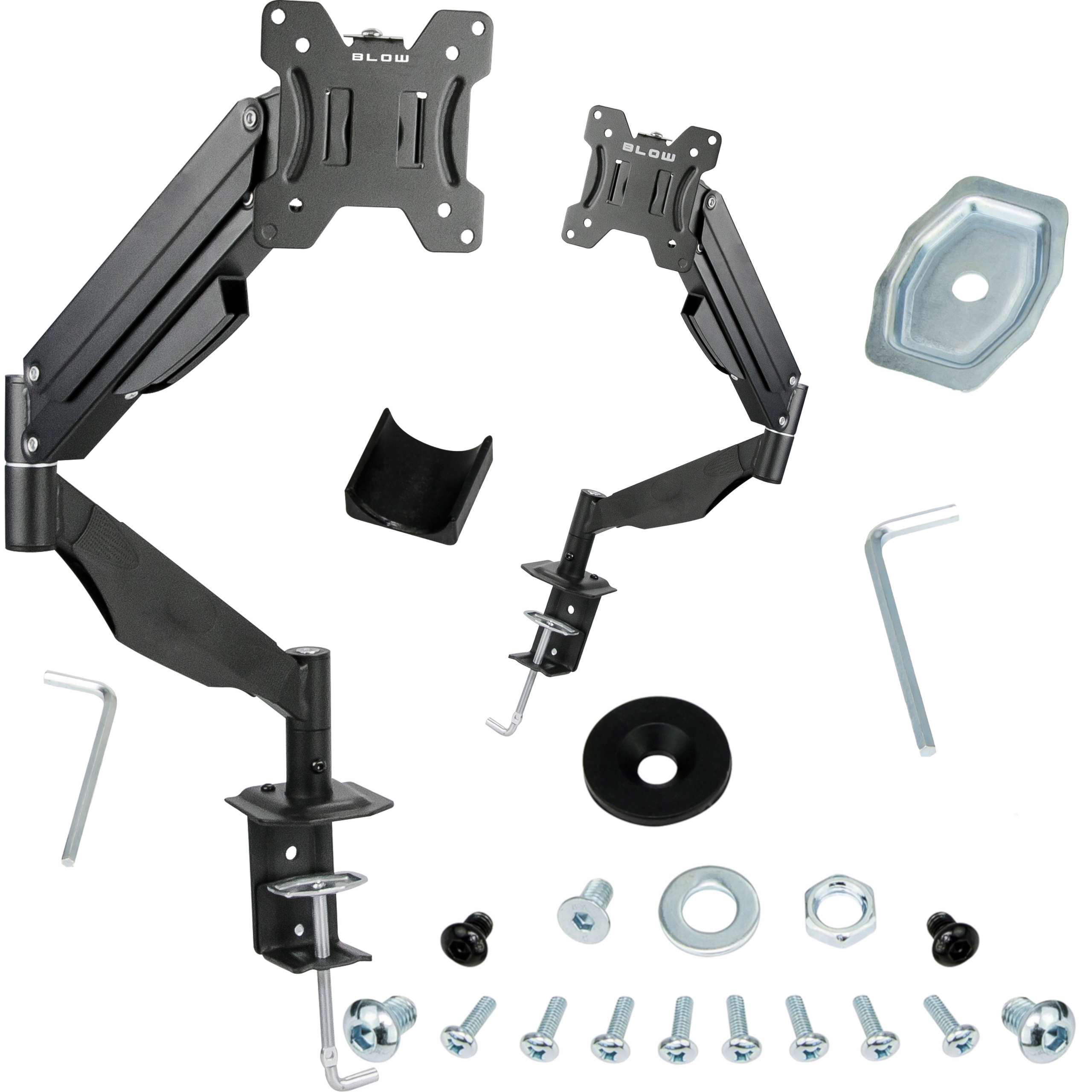 Uchwyt Biurkowy Obrotowy Monitora Led LCD 13-27 Cali Do 7 Kg
