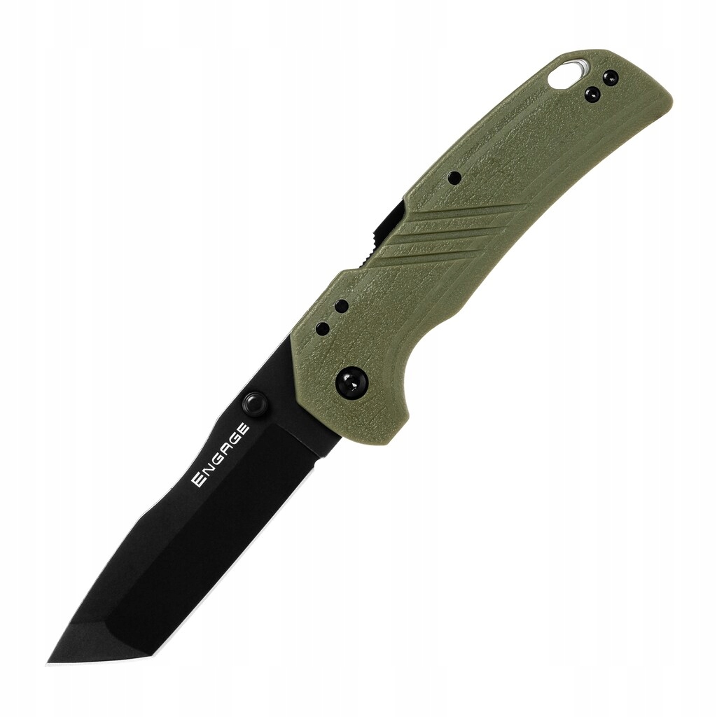 Nůž s klipem Edc Cold Steel Engage 4116SS Tanto Od Green