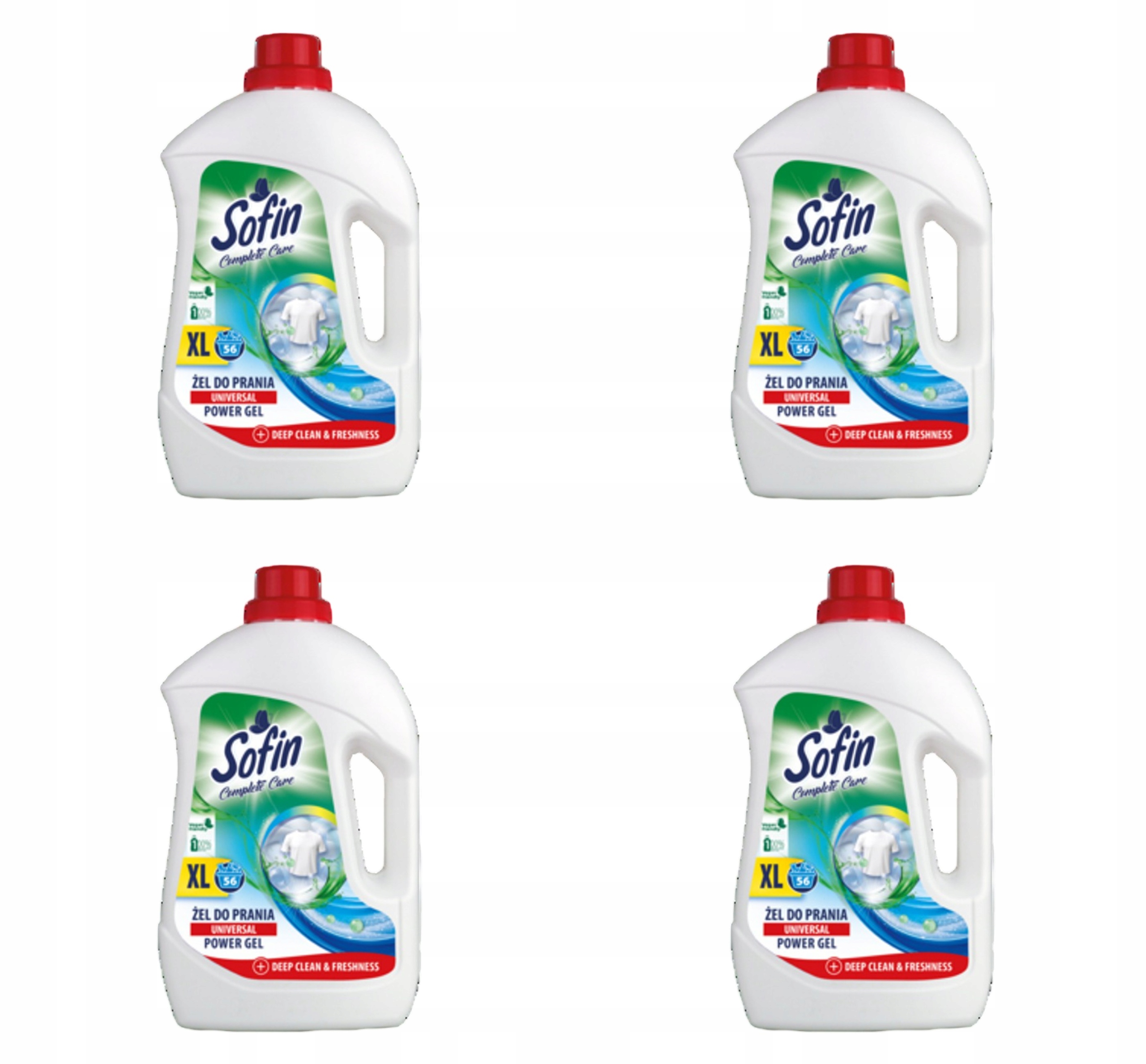 Sofin Gel na praní světlých a bílých tkanin 2,52 l X4