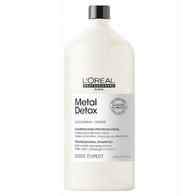 Loreal Serie Expert Metal Detox szampon neutralizujący metale 1500 ml