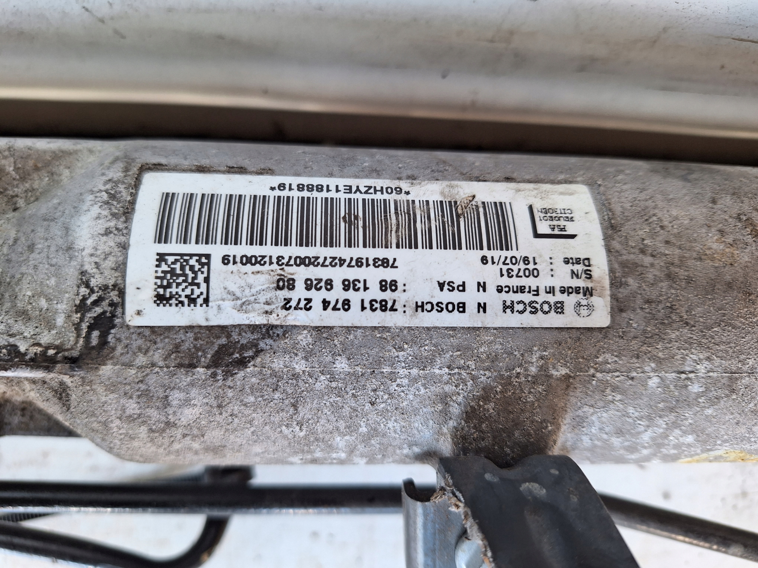 EXPERT III PROACE II JUMPY control 9813692680
